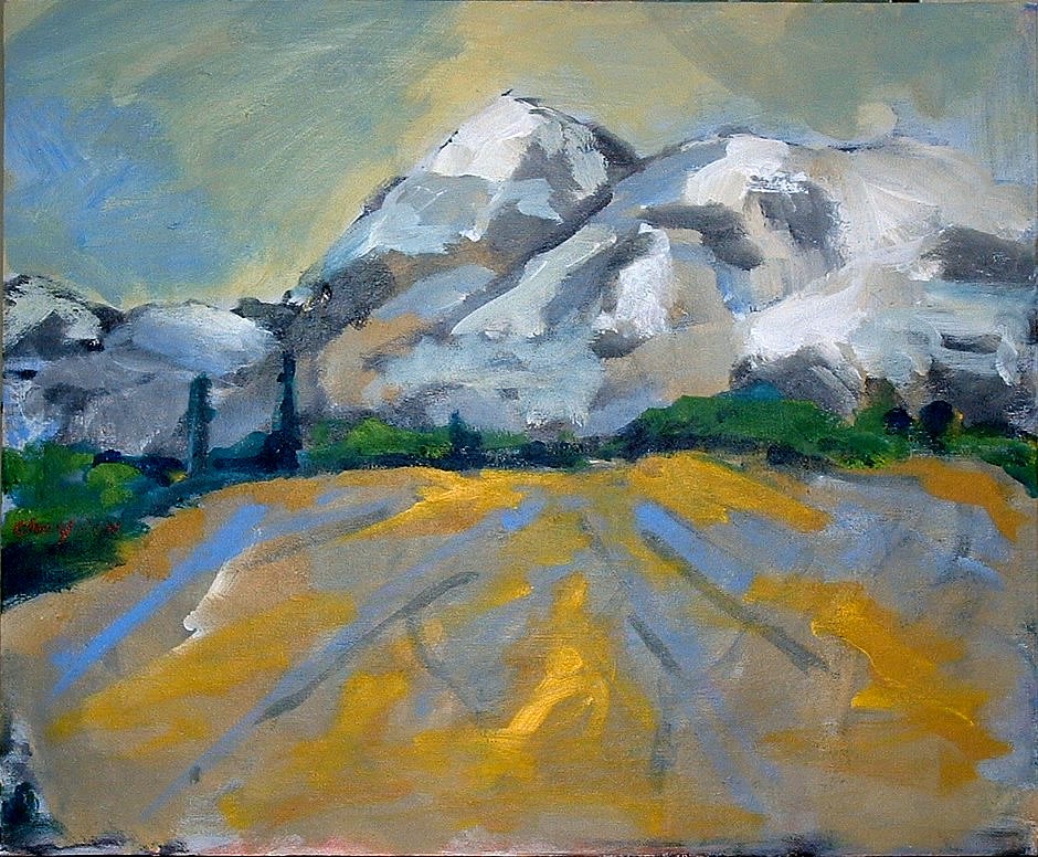 Les Alpilles near St. Remy by Brigitte Cheyrou