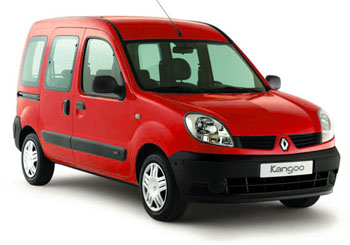 La 'tite Kangoo rouge